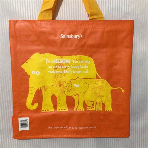 sainsbury's reusable shopping bags